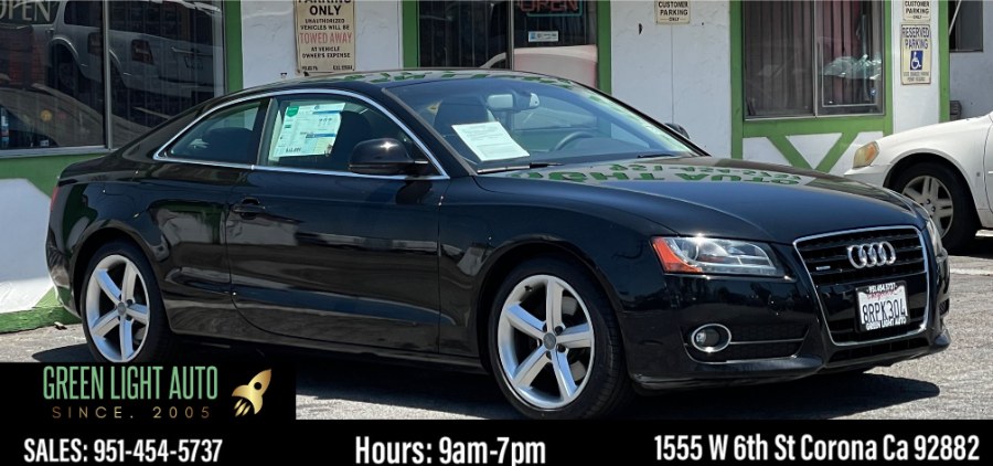 2009 Audi A5 2dr Cpe Man, available for sale in Corona, California | Green Light Auto. Corona, California 2009 Audi A5 2dr Cpe Man, available for sale in Corona, California | Green Light Auto. Corona, California