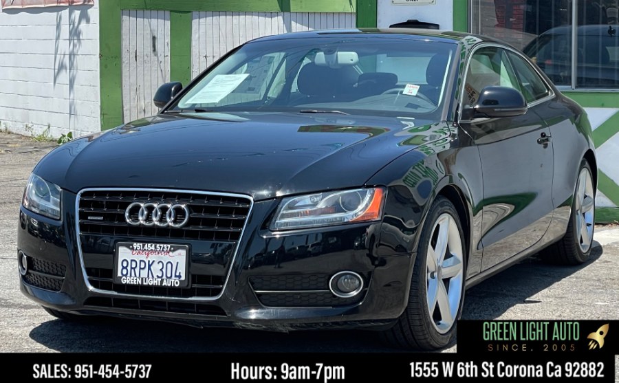 2009 Audi A5 2dr Cpe Man, available for sale in Corona, California | Green Light Auto. Corona, California 2009 Audi A5 2dr Cpe Man, available for sale in Corona, California | Green Light Auto. Corona, California