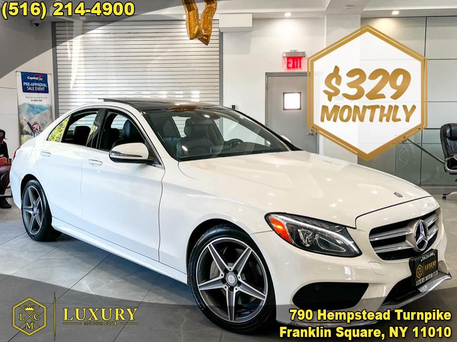 2017 Mercedes-Benz C-Class 4 MATIC SEDAN, available for sale in Franklin Square, New York | Luxury Motor Club. Franklin Square, New York