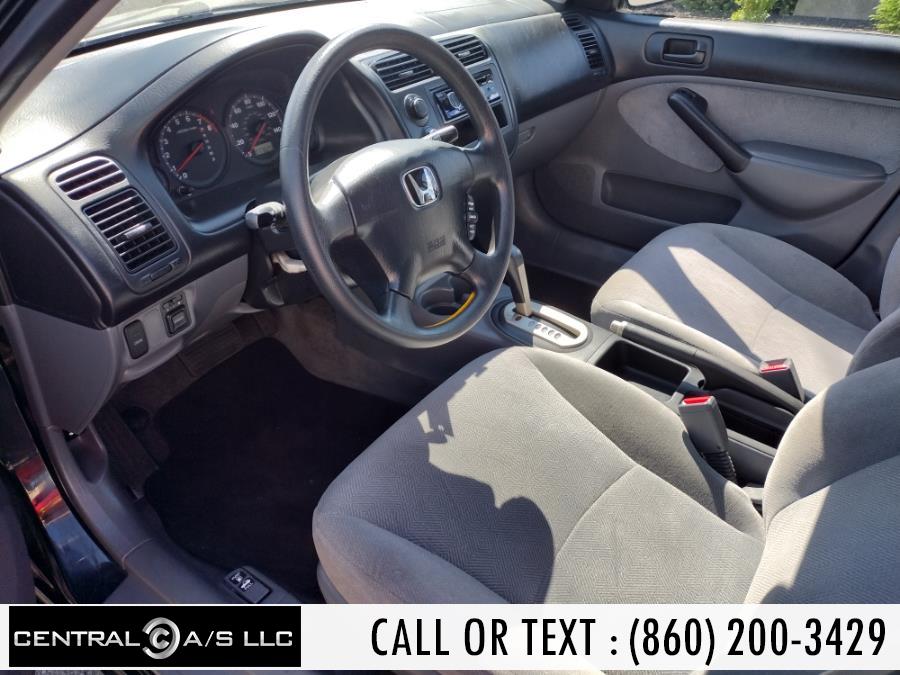 2001 Honda Civic 4dr Sdn LX Auto, available for sale in East Windsor, Connecticut | Central A/S LLC. East Windsor, Connecticut 2001 Honda Civic 4dr Sdn LX Auto, available for sale in East Windsor, Connecticut | Central A/S LLC. East Windsor, Connecticut