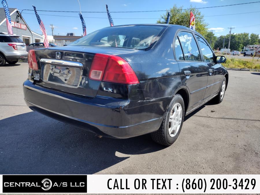 2001 Honda Civic 4dr Sdn LX Auto, available for sale in East Windsor, Connecticut | Central A/S LLC. East Windsor, Connecticut 2001 Honda Civic 4dr Sdn LX Auto, available for sale in East Windsor, Connecticut | Central A/S LLC. East Windsor, Connecticut