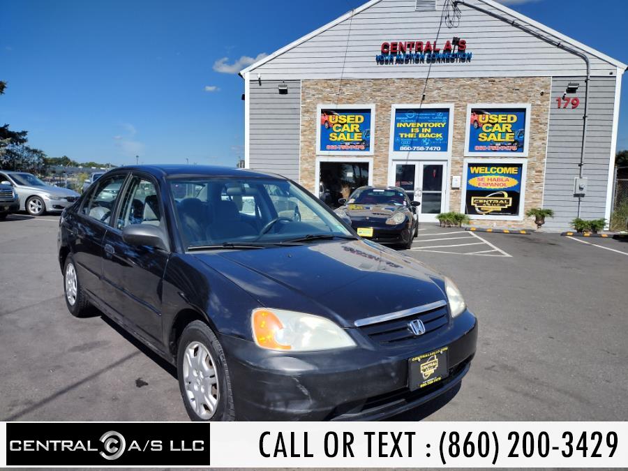 2001 Honda Civic 4dr Sdn LX Auto, available for sale in East Windsor, Connecticut | Central A/S LLC. East Windsor, Connecticut