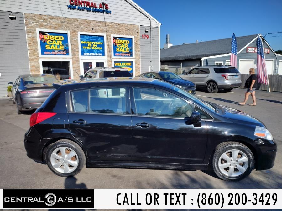 2012 Nissan Versa 5dr HB Auto 1.8 S, available for sale in East Windsor, Connecticut | Central A/S LLC. East Windsor, Connecticut 2012 Nissan Versa 5dr HB Auto 1.8 S, available for sale in East Windsor, Connecticut | Central A/S LLC. East Windsor, Connecticut