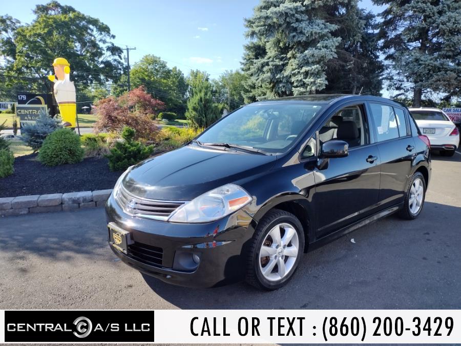 2012 Nissan Versa 5dr HB Auto 1.8 S, available for sale in East Windsor, Connecticut | Central A/S LLC. East Windsor, Connecticut 2012 Nissan Versa 5dr HB Auto 1.8 S, available for sale in East Windsor, Connecticut | Central A/S LLC. East Windsor, Connecticut