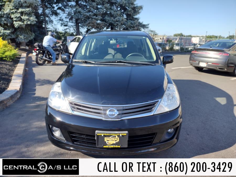 2012 Nissan Versa 5dr HB Auto 1.8 S, available for sale in East Windsor, Connecticut | Central A/S LLC. East Windsor, Connecticut 2012 Nissan Versa 5dr HB Auto 1.8 S, available for sale in East Windsor, Connecticut | Central A/S LLC. East Windsor, Connecticut