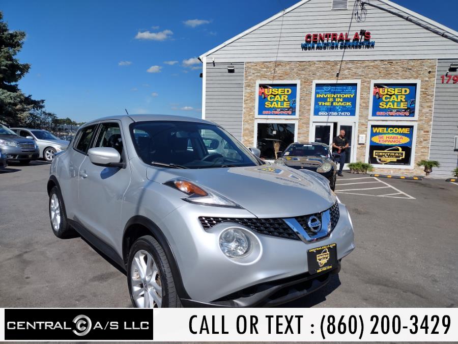 2015 Nissan JUKE 5dr Wgn CVT SV AWD, available for sale in East Windsor, Connecticut | Central A/S LLC. East Windsor, Connecticut