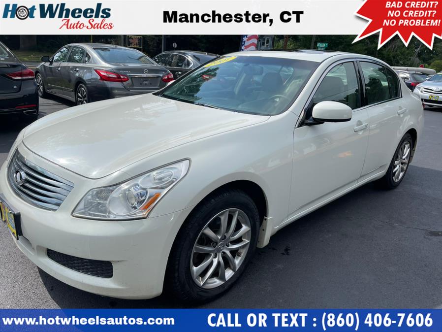 Used Infiniti G35 Sedan 4dr Auto G35x AWD 2007 | Hot Wheels Auto Sales LLC. Manchester, Connecticut Used Infiniti G35 Sedan 4dr Auto G35x AWD 2007 | Hot Wheels Auto Sales LLC. Manchester, Connecticut