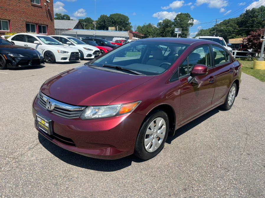 Used Honda Civic Sdn 4dr Auto LX 2012 | Mike And Tony Auto Sales, Inc. South Windsor, Connecticut