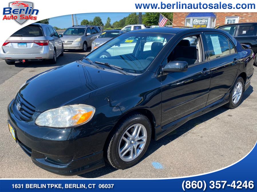 Used Toyota Corolla 4dr Sdn S Auto 2004 | Berlin Auto Sales LLC. Berlin, Connecticut Used Toyota Corolla 4dr Sdn S Auto 2004 | Berlin Auto Sales LLC. Berlin, Connecticut