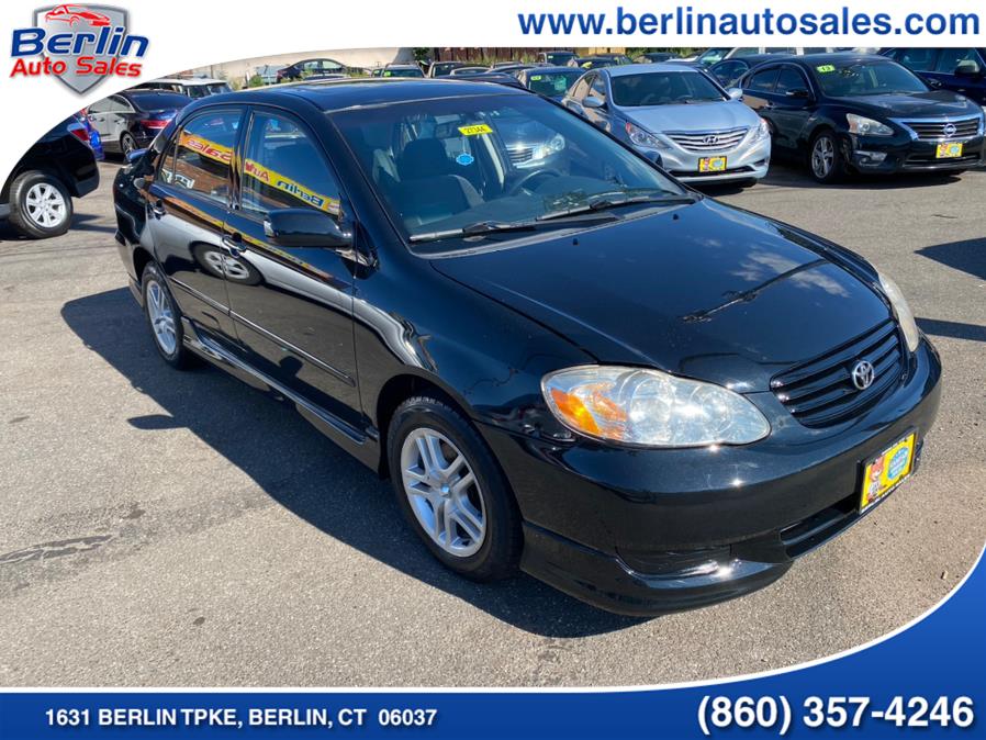 Used Toyota Corolla 4dr Sdn S Auto 2004 | Berlin Auto Sales LLC. Berlin, Connecticut Used Toyota Corolla 4dr Sdn S Auto 2004 | Berlin Auto Sales LLC. Berlin, Connecticut