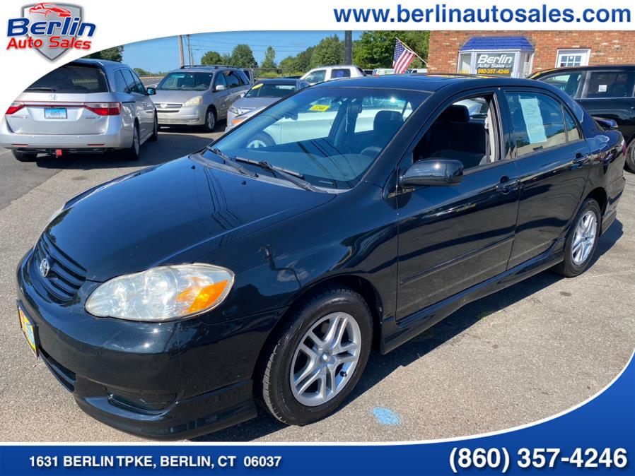Used Toyota Corolla 4dr Sdn S Auto 2004 | Berlin Auto Sales LLC. Berlin, Connecticut Used Toyota Corolla 4dr Sdn S Auto 2004 | Berlin Auto Sales LLC. Berlin, Connecticut