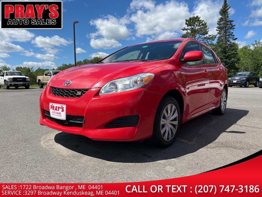 2009 Toyota Matrix 5dr Wgn Auto S AWD (Natl), available for sale in Bangor , Maine | Pray's Auto Sales . Bangor , Maine 2009 Toyota Matrix 5dr Wgn Auto S AWD (Natl), available for sale in Bangor , Maine | Pray's Auto Sales . Bangor , Maine