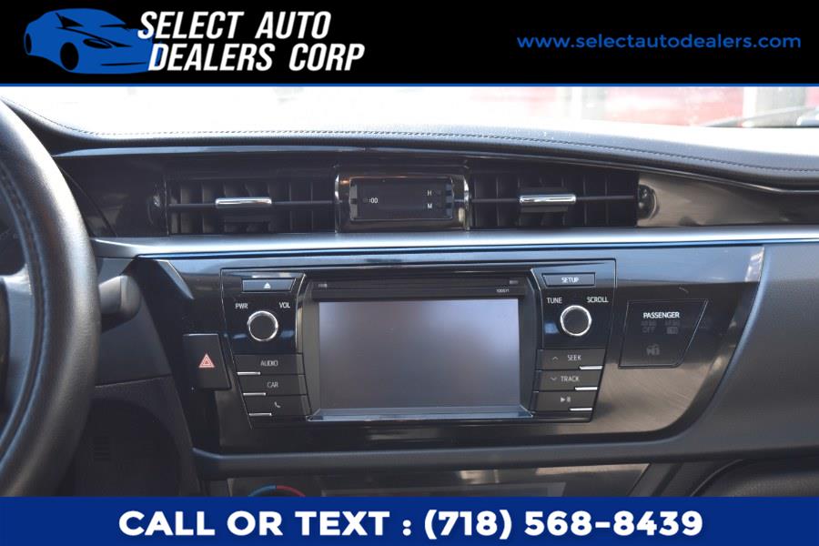 Used Toyota Corolla 4dr Sdn CVT S (Natl) 2016 | Select Auto Dealers Corp. Brooklyn, New York Used Toyota Corolla 4dr Sdn CVT S (Natl) 2016 | Select Auto Dealers Corp. Brooklyn, New York