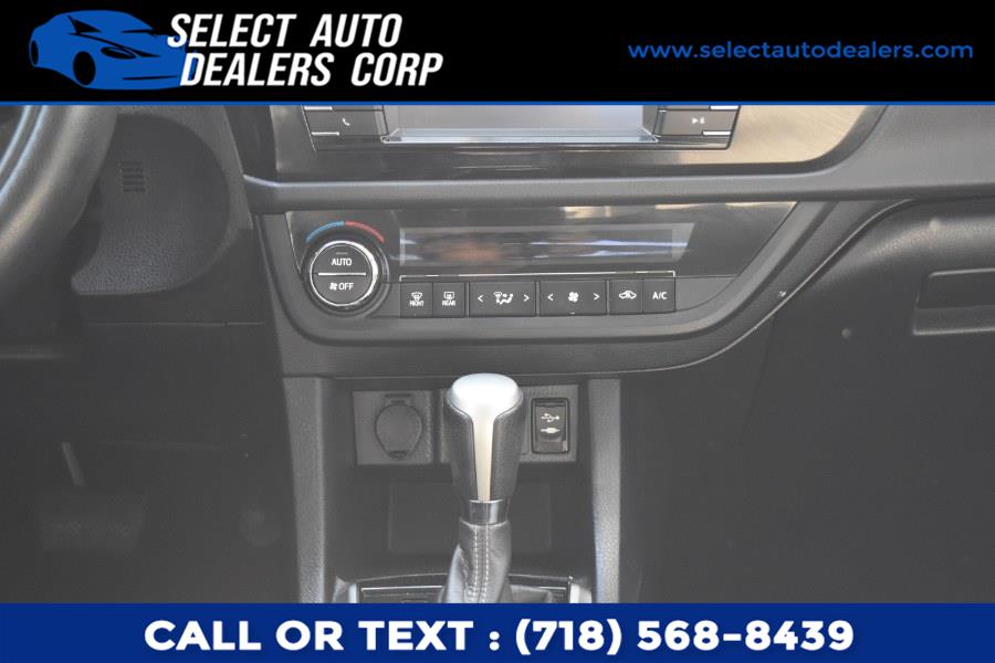 Used Toyota Corolla 4dr Sdn CVT S (Natl) 2016 | Select Auto Dealers Corp. Brooklyn, New York Used Toyota Corolla 4dr Sdn CVT S (Natl) 2016 | Select Auto Dealers Corp. Brooklyn, New York