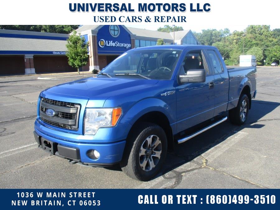 2013 Ford F-150 4WD SuperCab 145" STX, available for sale in New Britain, Connecticut | Universal Motors LLC. New Britain, Connecticut