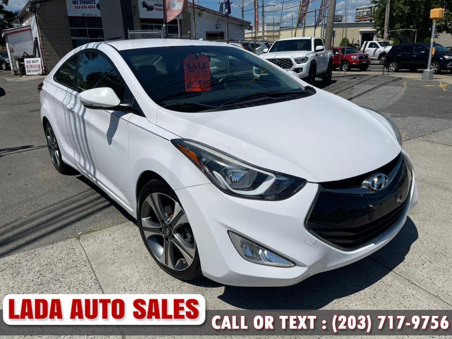 2014 Hyundai Elantra Coupe 2dr PZEV, available for sale in Bridgeport, Connecticut | Lada Auto Sales. Bridgeport, Connecticut