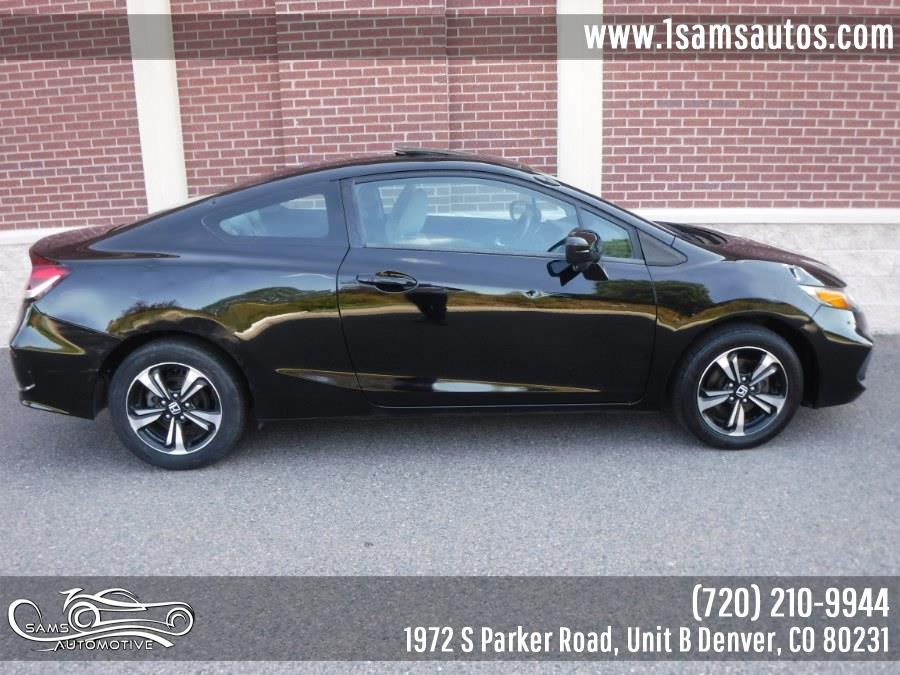 2015 Honda Civic Coupe 2dr CVT EX, available for sale in Denver, Colorado | Sam's Automotive. Denver, Colorado 2015 Honda Civic Coupe 2dr CVT EX, available for sale in Denver, Colorado | Sam's Automotive. Denver, Colorado