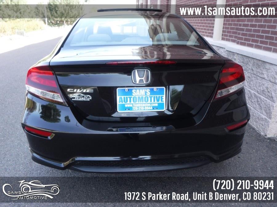 2015 Honda Civic Coupe 2dr CVT EX, available for sale in Denver, Colorado | Sam's Automotive. Denver, Colorado 2015 Honda Civic Coupe 2dr CVT EX, available for sale in Denver, Colorado | Sam's Automotive. Denver, Colorado