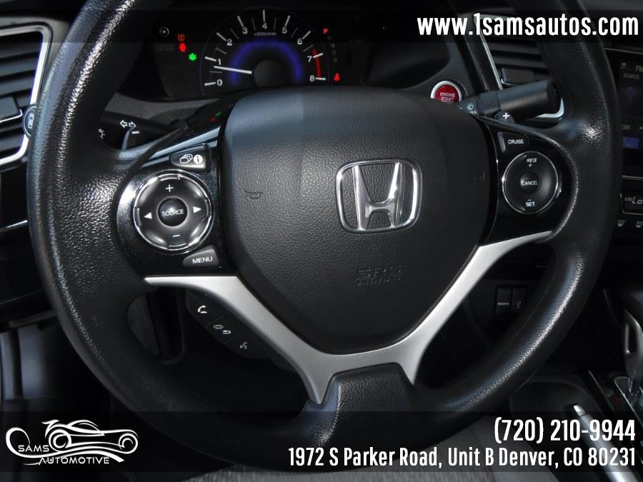 2015 Honda Civic Coupe 2dr CVT EX, available for sale in Denver, Colorado | Sam's Automotive. Denver, Colorado 2015 Honda Civic Coupe 2dr CVT EX, available for sale in Denver, Colorado | Sam's Automotive. Denver, Colorado