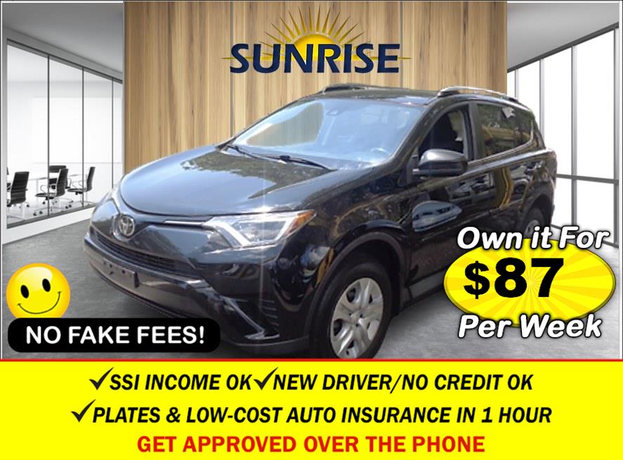 2017 Toyota RAV4 LE. LOW MILES!, available for sale in Rosedale, New York | Sunrise Auto Sales. Rosedale, New York