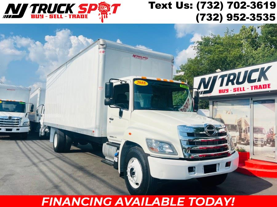 2018 HINO 268A 26 FEET DRY BOX + LIFT GATE + NO CDL, available for sale in South Amboy, New Jersey | NJ Truck Spot. South Amboy, New Jersey