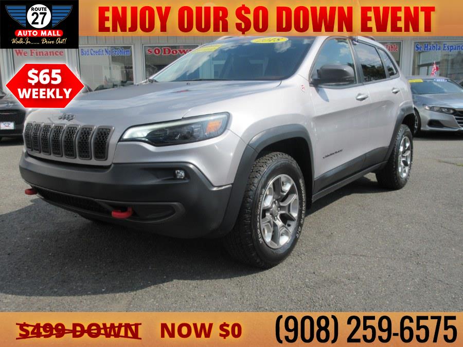 Used Jeep Cherokee Trailhawk 4x4 2019 | Route 27 Auto Mall. Linden, New Jersey