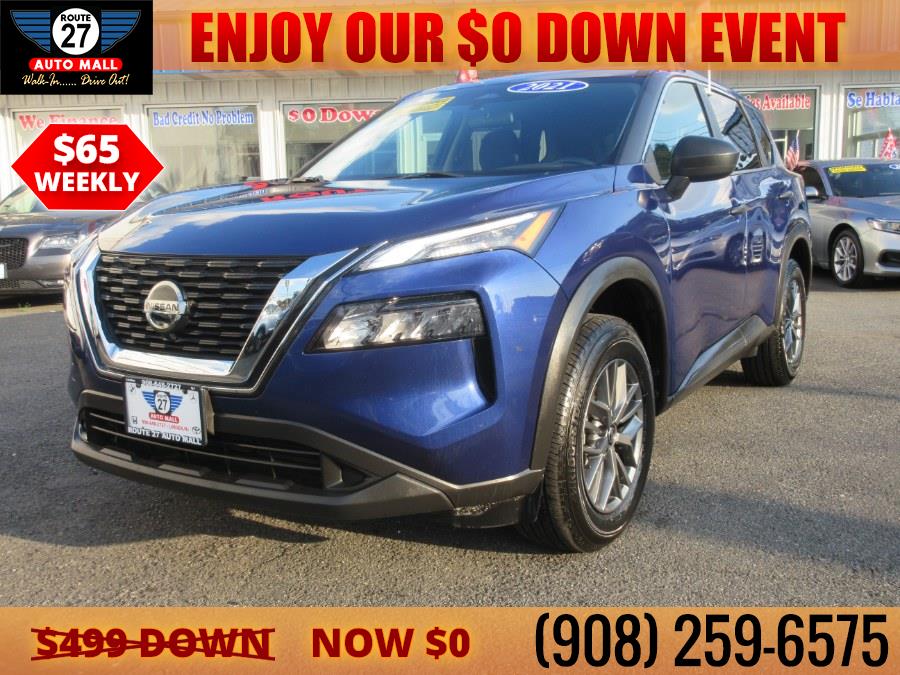 2021 Nissan Rogue FWD S, available for sale in Linden, New Jersey | Route 27 Auto Mall. Linden, New Jersey 2021 Nissan Rogue FWD S, available for sale in Linden, New Jersey | Route 27 Auto Mall. Linden, New Jersey