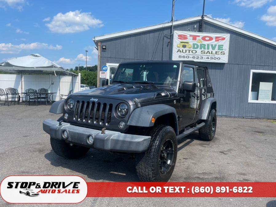 Used Jeep Wrangler Unlimited 4WD 4dr Sport 2016 | Stop & Drive Auto Sales. East Windsor, Connecticut Used Jeep Wrangler Unlimited 4WD 4dr Sport 2016 | Stop & Drive Auto Sales. East Windsor, Connecticut