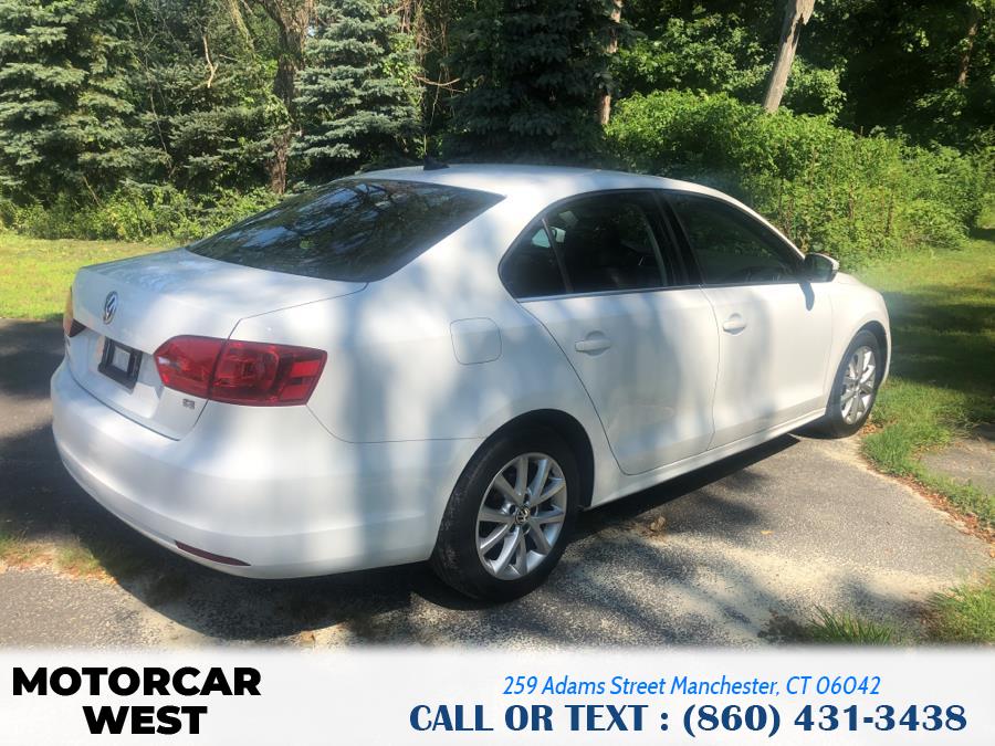 2014 Volkswagen Jetta Sedan 4dr Auto SE w/Connectivity/Sunroof PZEV, available for sale in Manchester, Connecticut | Motorcar West. Manchester, Connecticut 2014 Volkswagen Jetta Sedan 4dr Auto SE w/Connectivity/Sunroof PZEV, available for sale in Manchester, Connecticut | Motorcar West. Manchester, Connecticut