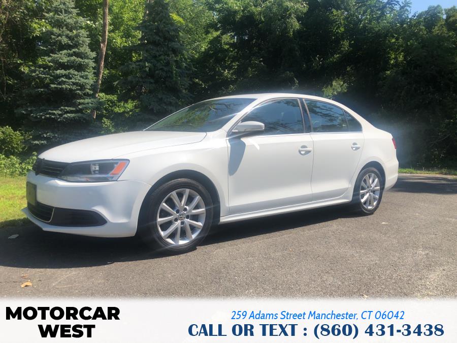 2014 Volkswagen Jetta Sedan 4dr Auto SE w/Connectivity/Sunroof PZEV, available for sale in Manchester, Connecticut | Motorcar West. Manchester, Connecticut 2014 Volkswagen Jetta Sedan 4dr Auto SE w/Connectivity/Sunroof PZEV, available for sale in Manchester, Connecticut | Motorcar West. Manchester, Connecticut