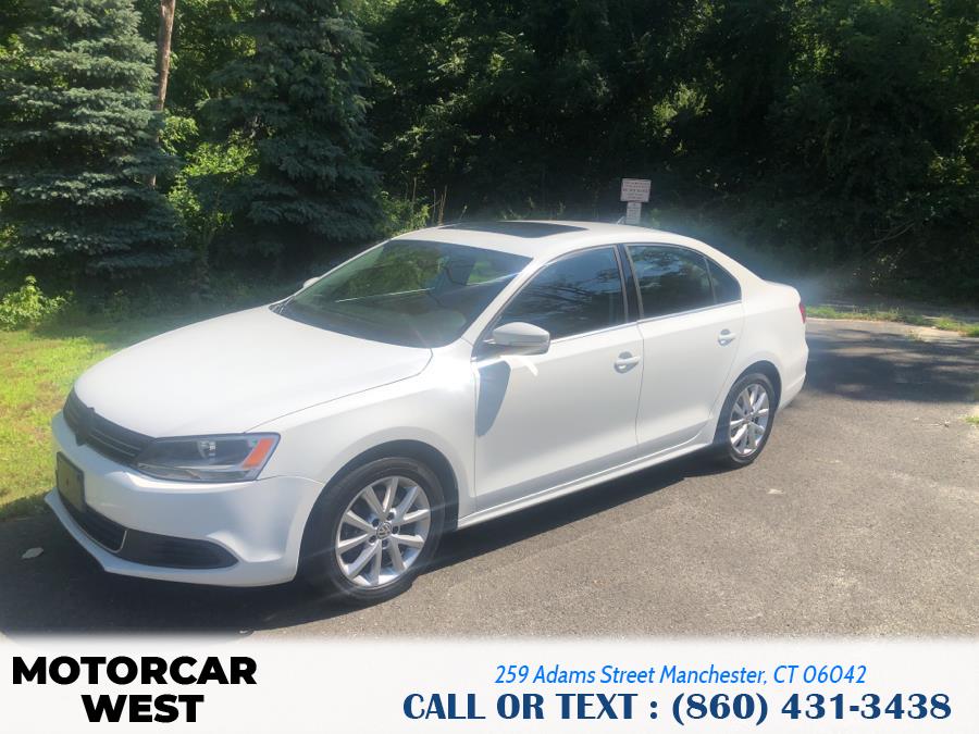 2014 Volkswagen Jetta Sedan 4dr Auto SE w/Connectivity/Sunroof PZEV, available for sale in Manchester, Connecticut | Motorcar West. Manchester, Connecticut 2014 Volkswagen Jetta Sedan 4dr Auto SE w/Connectivity/Sunroof PZEV, available for sale in Manchester, Connecticut | Motorcar West. Manchester, Connecticut