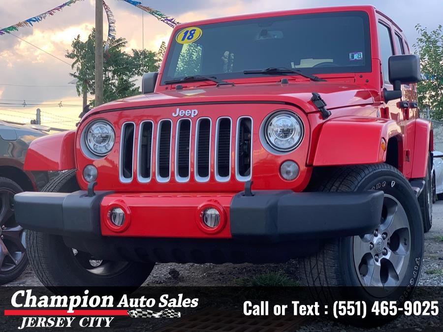 2018 Jeep Wrangler JK Unlimited Altitude 4x4, available for sale in Jersey City, New Jersey | Champion Auto Sales. Jersey City, New Jersey