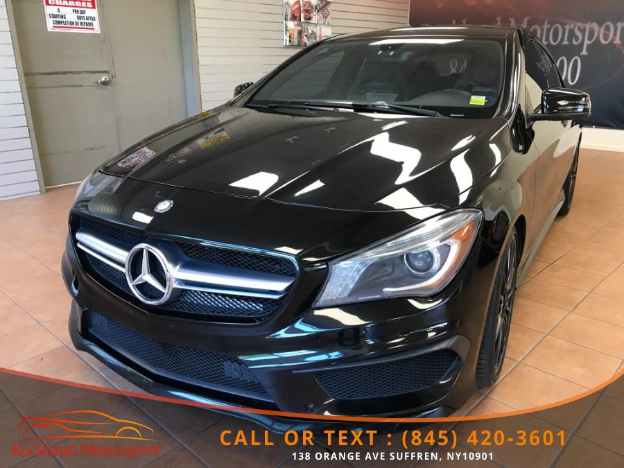 2014 Mercedes-Benz CLA-Class 4dr Sdn CLA 45 AMG 4MATIC, available for sale in Suffern, New York | Rockland Motor Sport. Suffern, New York 2014 Mercedes-Benz CLA-Class 4dr Sdn CLA 45 AMG 4MATIC, available for sale in Suffern, New York | Rockland Motor Sport. Suffern, New York