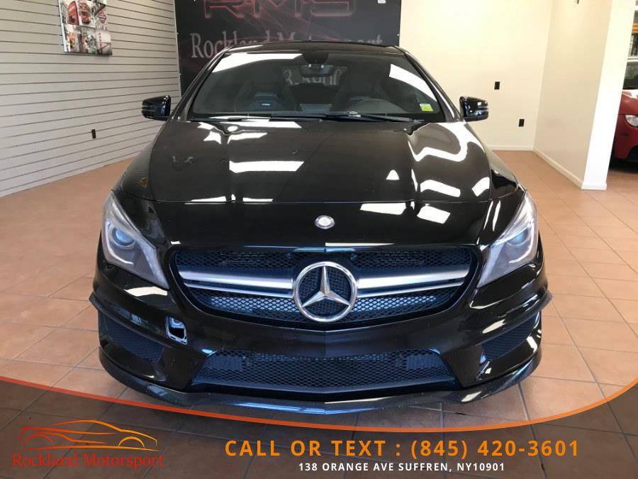 2014 Mercedes-Benz CLA-Class 4dr Sdn CLA 45 AMG 4MATIC, available for sale in Suffern, New York | Rockland Motor Sport. Suffern, New York 2014 Mercedes-Benz CLA-Class 4dr Sdn CLA 45 AMG 4MATIC, available for sale in Suffern, New York | Rockland Motor Sport. Suffern, New York