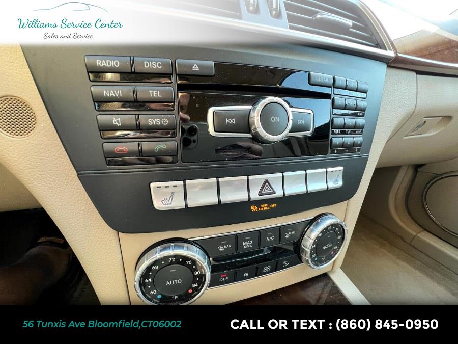 Used Mercedes-Benz C-Class 4dr Sdn C 300 Sport 4MATIC 2012 | Williams Service Center. Bloomfield, Connecticut Used Mercedes-Benz C-Class 4dr Sdn C 300 Sport 4MATIC 2012 | Williams Service Center. Bloomfield, Connecticut