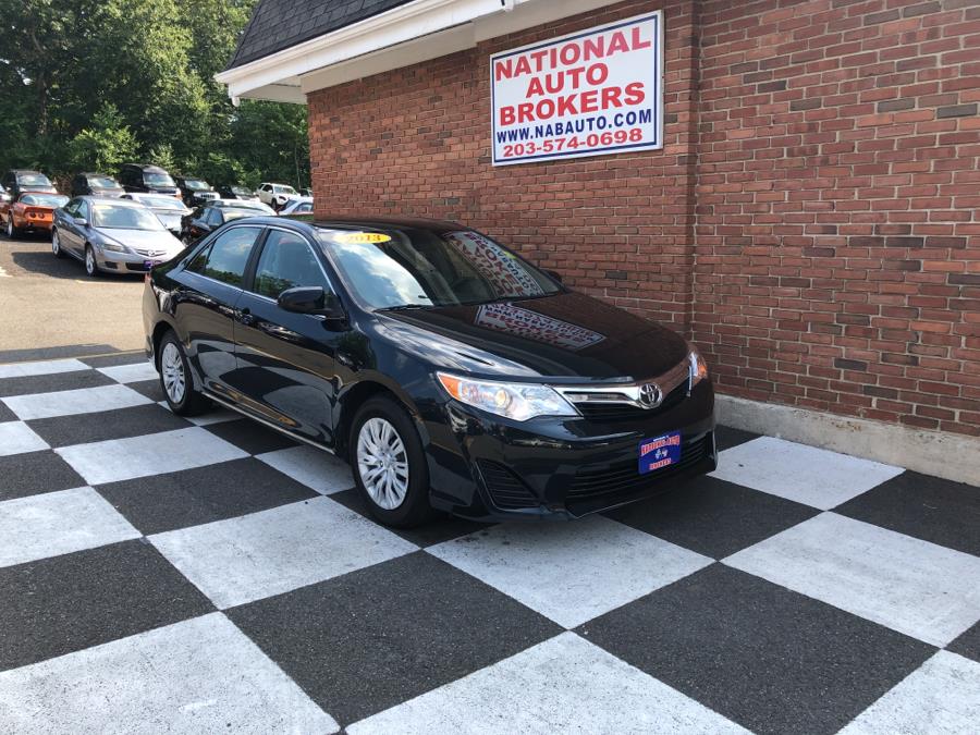 2013 Toyota Camry 4dr Sdn  Auto LE, available for sale in Waterbury, Connecticut | National Auto Brokers, Inc.. Waterbury, Connecticut