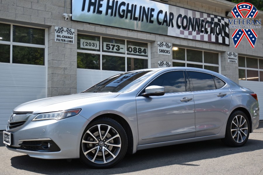 2015 Acura TLX 4dr Sdn SH-AWD V6 Advance, available for sale in Waterbury, CT
