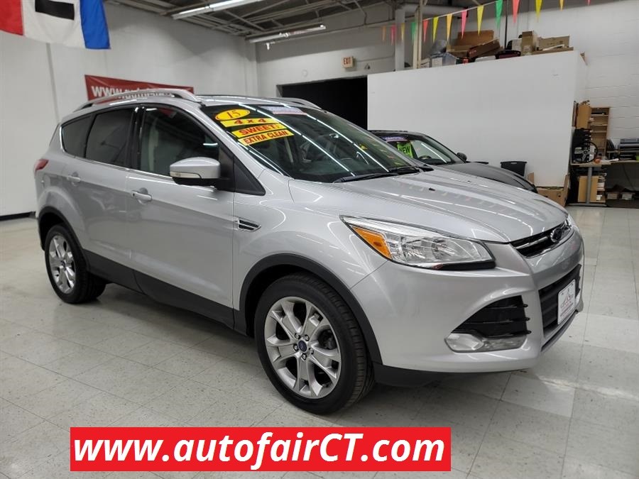 2015 Ford Escape 4WD 4dr Titanium, available for sale in West Haven, Connecticut | Auto Fair Inc.. West Haven, Connecticut