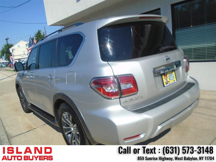 2018 Nissan Armada SL 4x4 4dr SUV, available for sale in West Babylon, New York | Island Auto Buyers. West Babylon, New York 2018 Nissan Armada SL 4x4 4dr SUV, available for sale in West Babylon, New York | Island Auto Buyers. West Babylon, New York