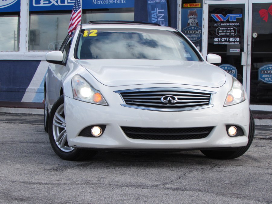 Used Infiniti G25 Sedan 4dr Journey RWD 2012 | VIP Auto Enterprise, Inc. Orlando, Florida Used Infiniti G25 Sedan 4dr Journey RWD 2012 | VIP Auto Enterprise, Inc. Orlando, Florida