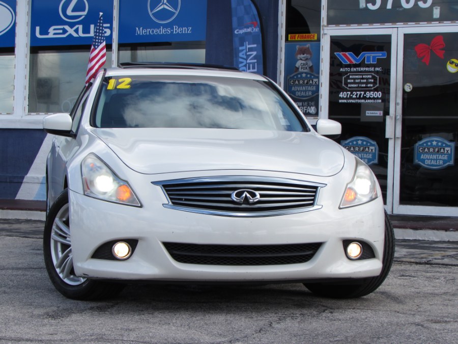 Used Infiniti G25 Sedan 4dr Journey RWD 2012 | VIP Auto Enterprise, Inc. Orlando, Florida Used Infiniti G25 Sedan 4dr Journey RWD 2012 | VIP Auto Enterprise, Inc. Orlando, Florida