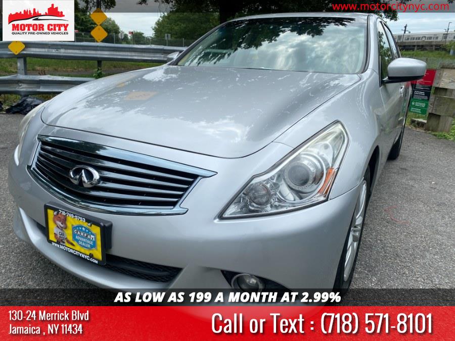 Used Infiniti G25 Sedan 4dr x AWD 2012 | Motor City. Jamaica, New York Used Infiniti G25 Sedan 4dr x AWD 2012 | Motor City. Jamaica, New York