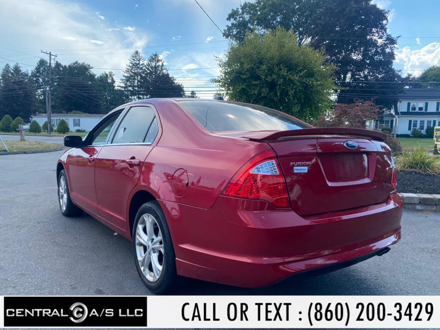 2012 Ford Fusion 4dr Sdn SE FWD, available for sale in East Windsor, Connecticut | Central A/S LLC. East Windsor, Connecticut 2012 Ford Fusion 4dr Sdn SE FWD, available for sale in East Windsor, Connecticut | Central A/S LLC. East Windsor, Connecticut