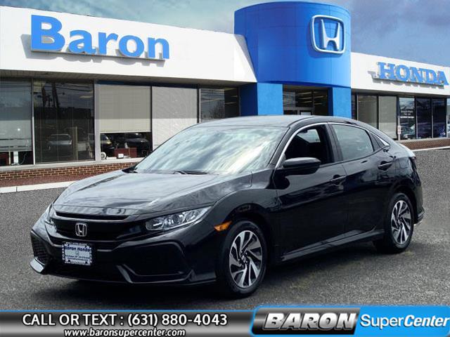 Used Honda Civic Hatchback LX 2018 | Baron Supercenter. Patchogue, New York Used Honda Civic Hatchback LX 2018 | Baron Supercenter. Patchogue, New York