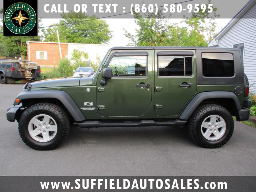 Used Jeep Wrangler 4WD 4dr Unlimited X 2008 | Suffield Auto Sales. Suffield, Connecticut