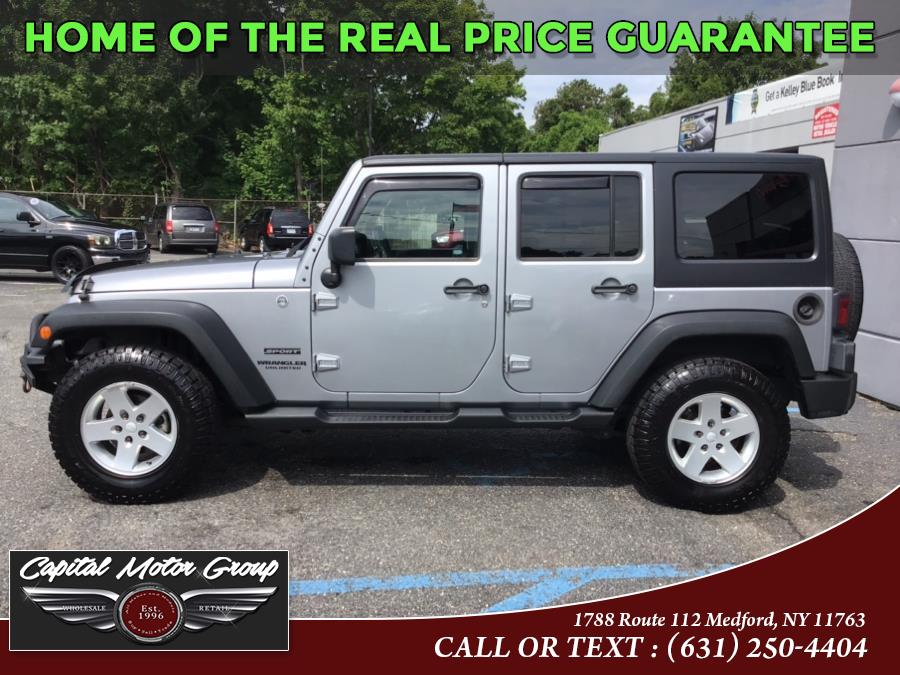 Used Jeep Wrangler Unlimited 4WD 4dr Sport 2013 | Capital Motor Group Inc. Medford, New York Used Jeep Wrangler Unlimited 4WD 4dr Sport 2013 | Capital Motor Group Inc. Medford, New York