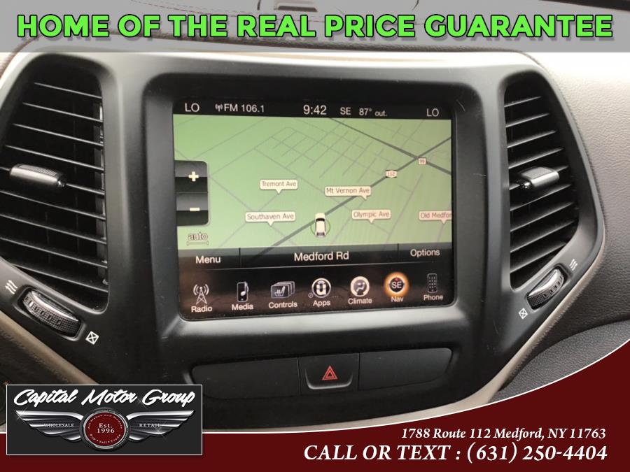Used Jeep Cherokee 4WD 4dr Trailhawk 2016 | Capital Motor Group Inc. Medford, New York Used Jeep Cherokee 4WD 4dr Trailhawk 2016 | Capital Motor Group Inc. Medford, New York