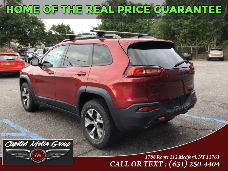 Used Jeep Cherokee 4WD 4dr Trailhawk 2016 | Capital Motor Group Inc. Medford, New York Used Jeep Cherokee 4WD 4dr Trailhawk 2016 | Capital Motor Group Inc. Medford, New York