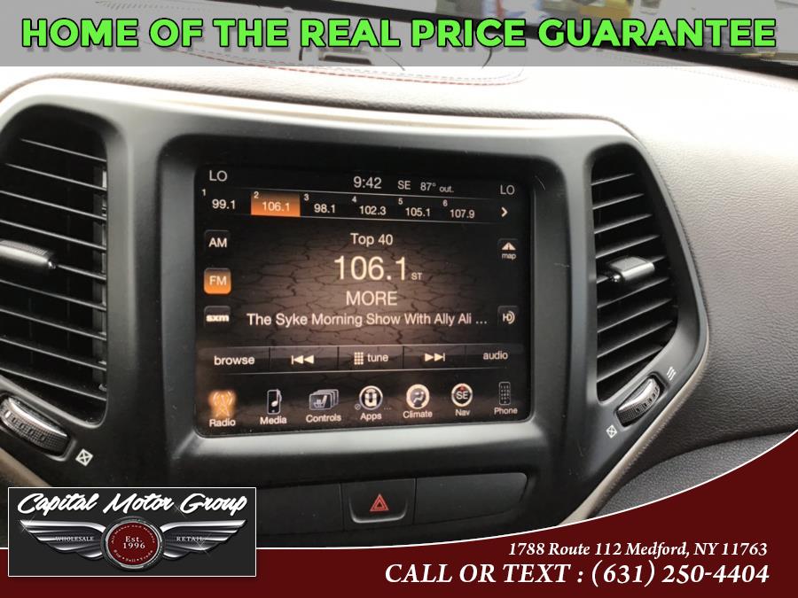 Used Jeep Cherokee 4WD 4dr Trailhawk 2016 | Capital Motor Group Inc. Medford, New York Used Jeep Cherokee 4WD 4dr Trailhawk 2016 | Capital Motor Group Inc. Medford, New York