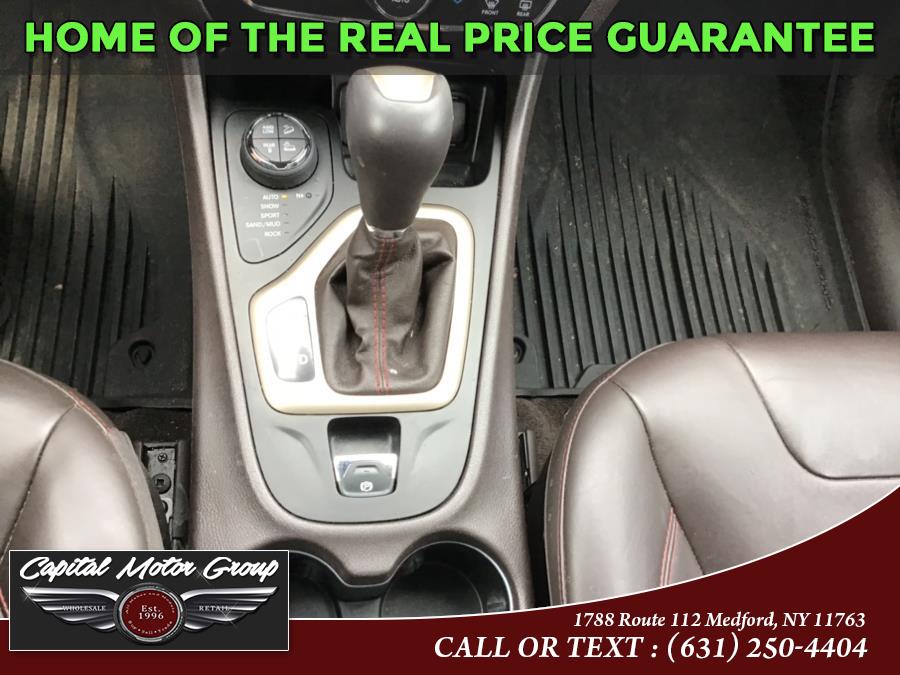 Used Jeep Cherokee 4WD 4dr Trailhawk 2016 | Capital Motor Group Inc. Medford, New York Used Jeep Cherokee 4WD 4dr Trailhawk 2016 | Capital Motor Group Inc. Medford, New York